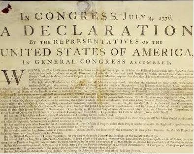 preamble of the Declaration of Independence